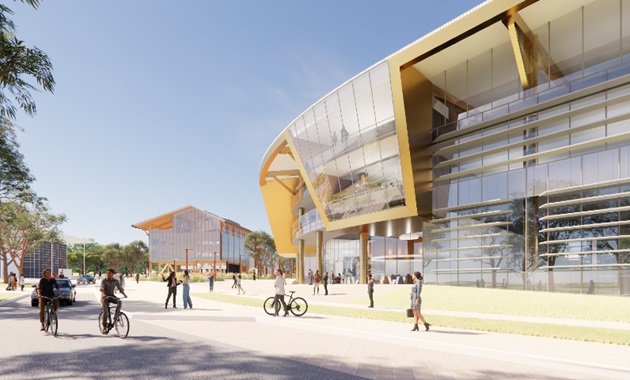 Artists impression of the new vet school