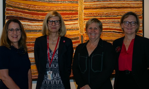 WACA Chief Executive Officer Christina Matthews and Murdoch University Pro Vice Chancellor Professor Catherine Itsiopoulos