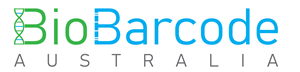 BioBarcode Banner wording and DNA image