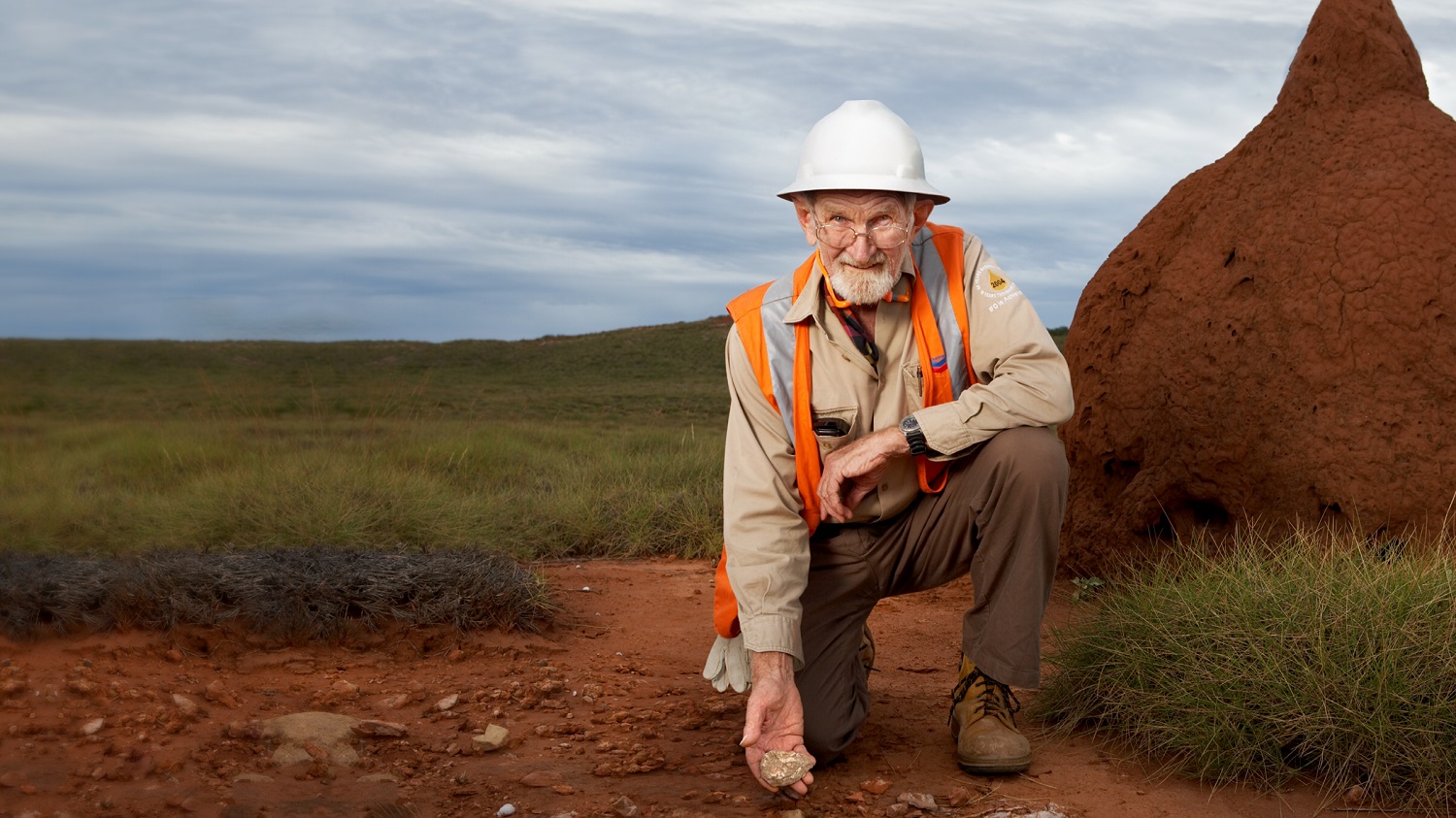 Harry Butler on Barrow Island