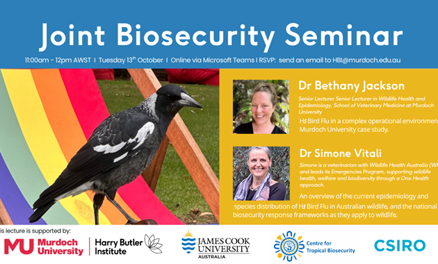 Joint Biosecurity Seminar
