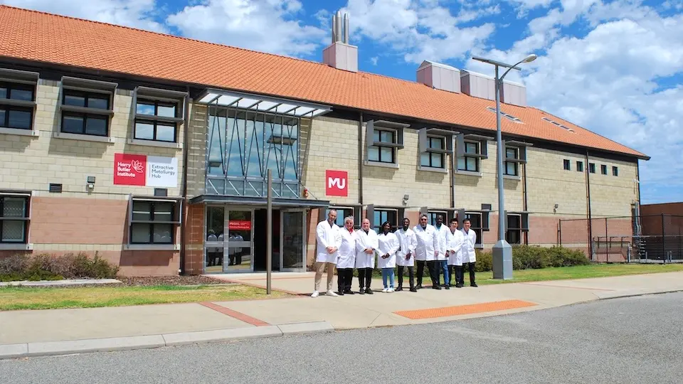 Image of staff outside HBI EMH Hub