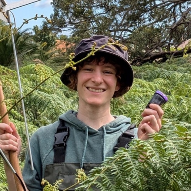 Kiera Gordon standing in a wetland