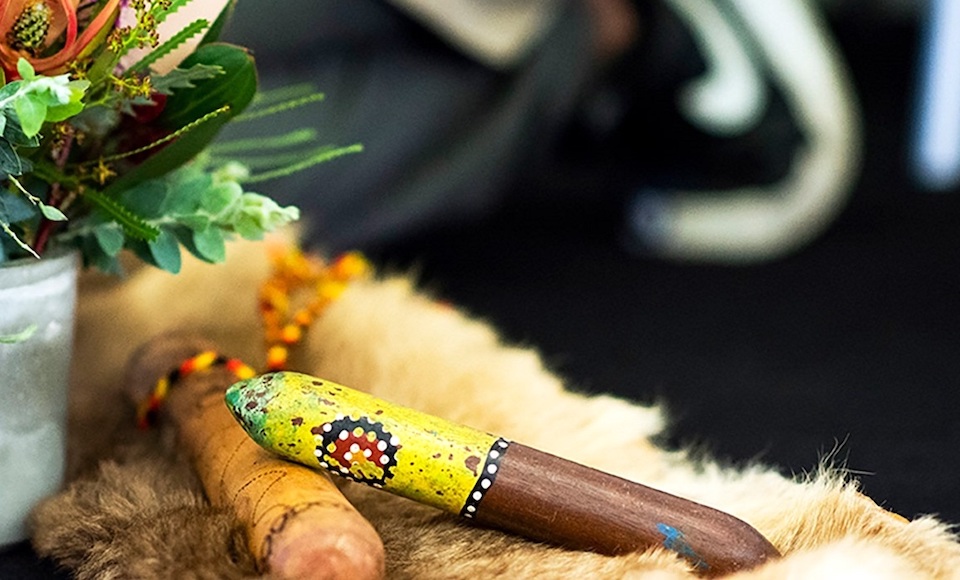 Talking sticks and flowers