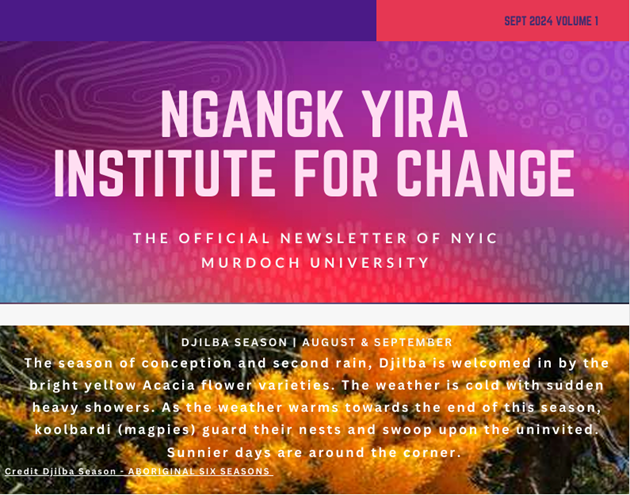 NYIC Newsletter Vol 1
