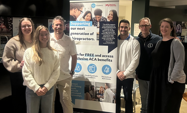 Students attend the Chiro Day in the Life series
