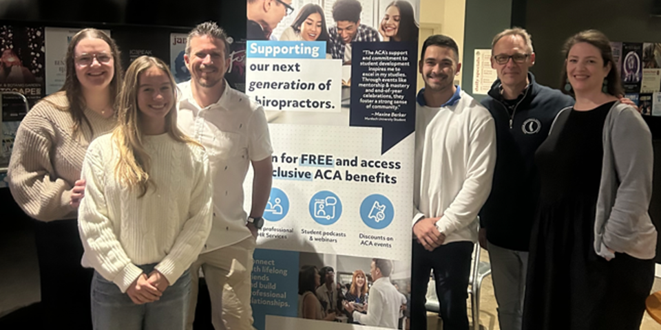 Students attend the Chiro Day in the Life series