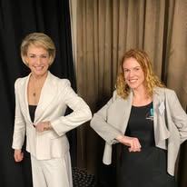 WA Senator (left) with Cindy