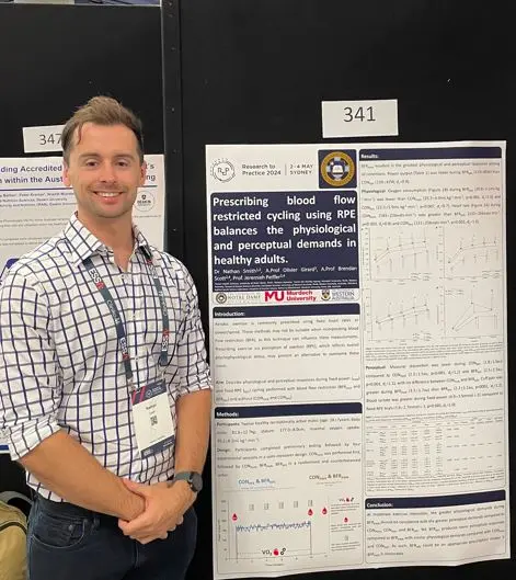 Nathan presenting Research to Practice research in Sydney