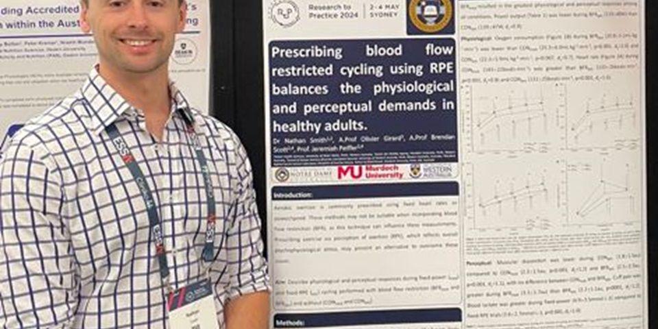 Nathan presenting Research to Practice research in Sydney