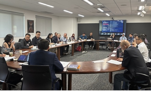 Participants at the Global Fintech Institute, Murdoch University School of IT and Murdoch Business School Closed-Door Roundtable
