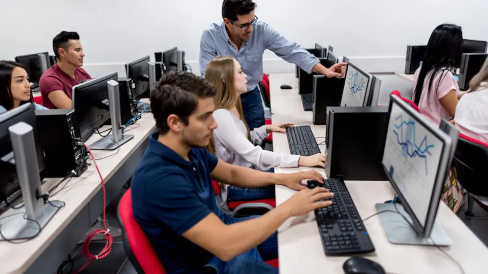 Computer lab students home