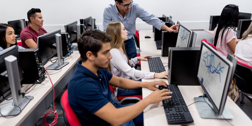 Computer lab students home