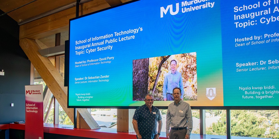 School of IT Inaugural Annual Public Lecture - Cyber Security