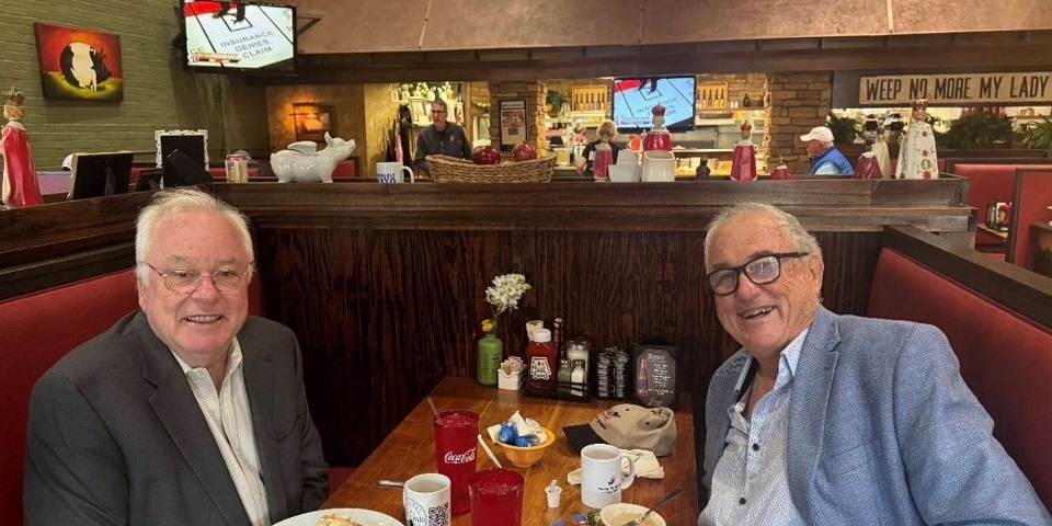 Simon Sheather, former Dean of Gatton College of Business and Economics at the University of Kentucky and Brenton Clarke, Adjunct Senior Lecturer in the School of MSCP