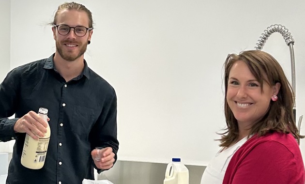 Andrew and Gemma at FIPWA opening