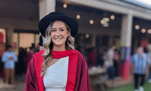Georgina Robbins graduation