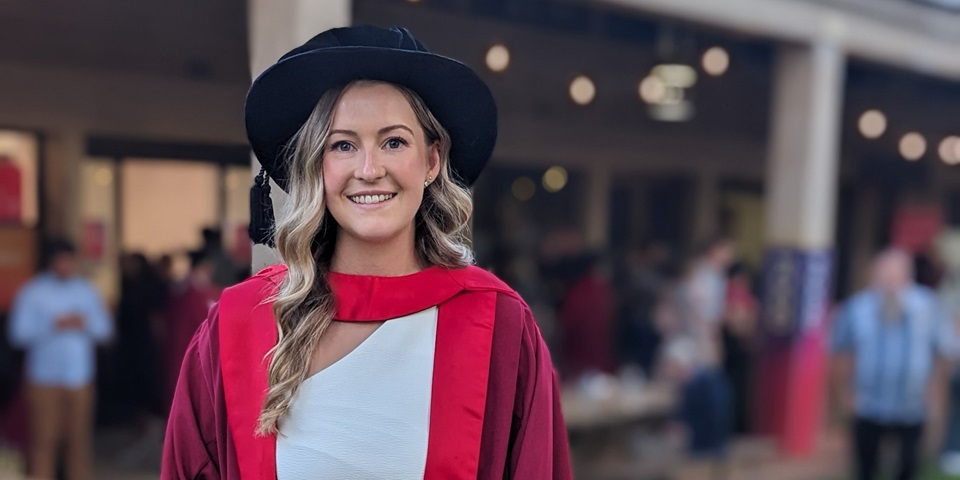 Georgina Robbins graduation