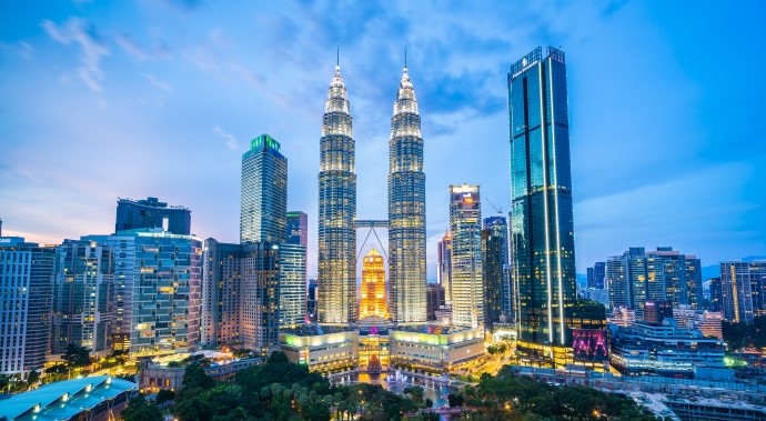 Malaysia cityscape Kuala Lumpur